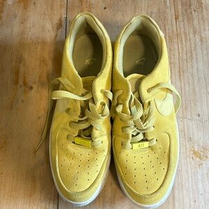 Nike Yellow Athletic Shoes